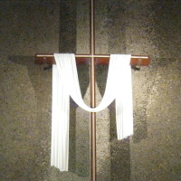 Kreuz in der Christ the Good Shepherd Kirche